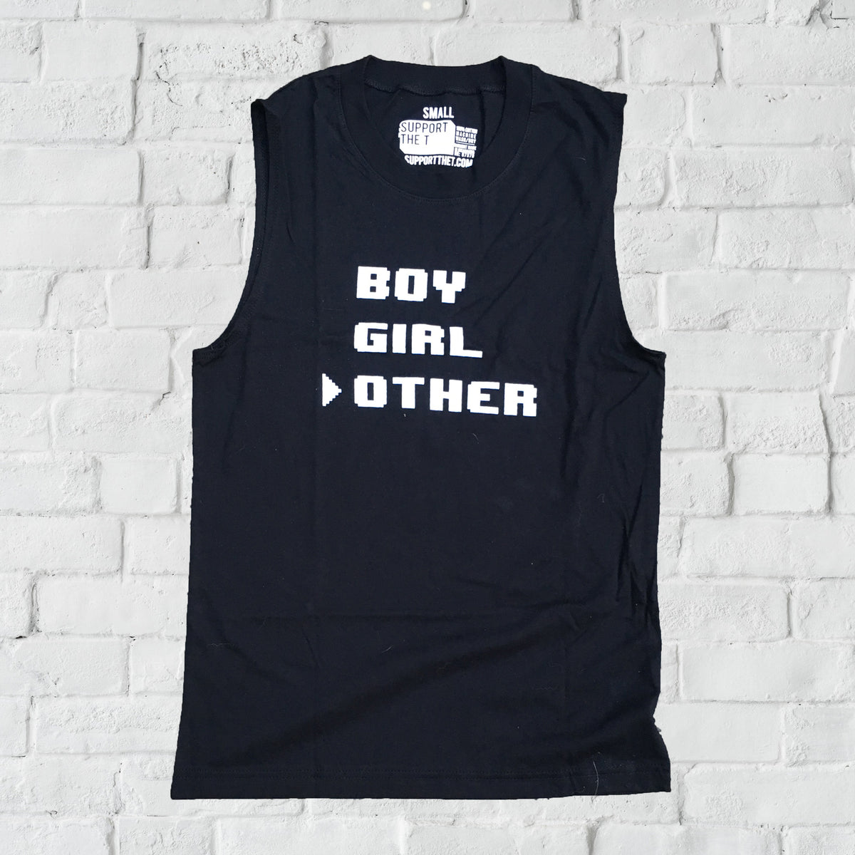 Boy, Girl, >Other tank top – Support the T