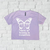 Beauty in Transition crop top