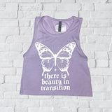 Beauty in Transition cropped tank top