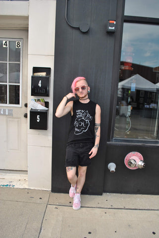 Clearance- Keep an Open Mind tank top