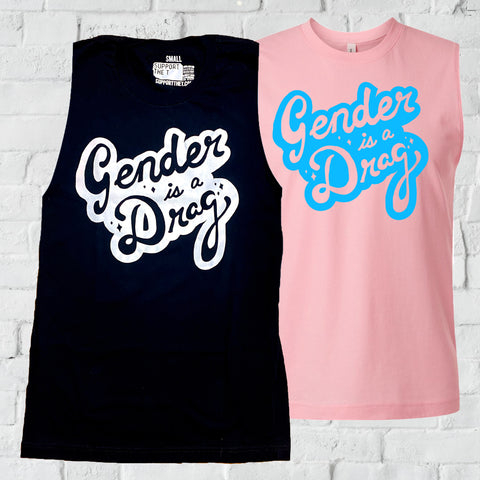 Gender is a Drag tank top