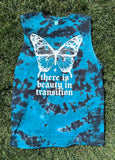 Beauty in Transition dyed tank top