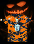 GLOW IN THE DARK- Spooky Season Special Edition- Gender Roles May Be Toxic hand dyed t-shirt