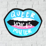 Queer Voices Matter sticker