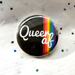 Queer AF- button or magnet