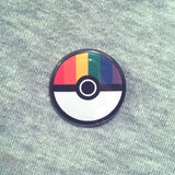 Poké Pride button or magnet