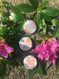 Floral Set button or magnet